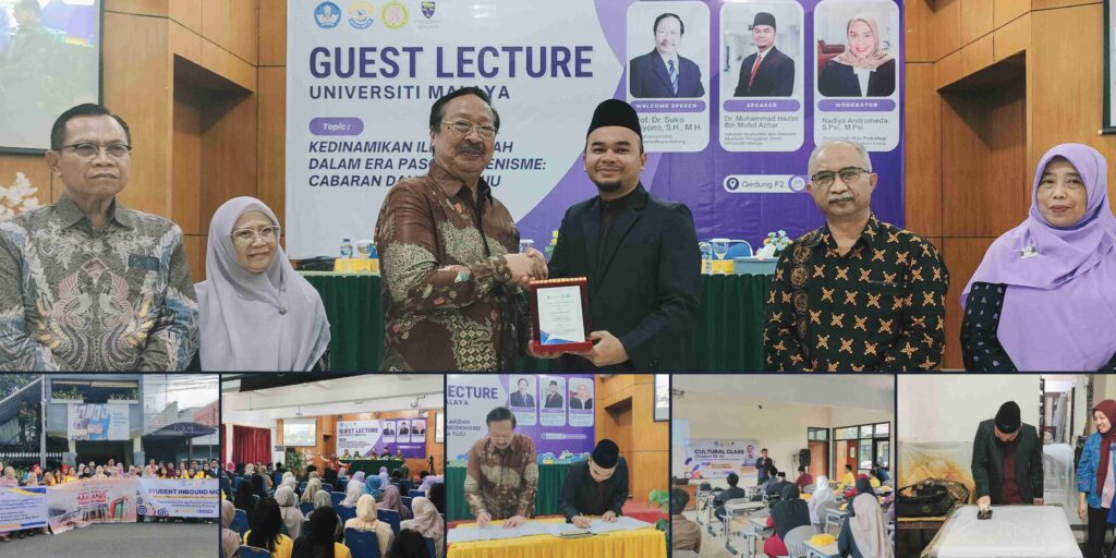 KOLABORASI INTERNASIONAL UNIVERSITAS WISNUWARDHANA MALANG DENGAN UNIVERSITI MALAYA HADIRKAN RANGKAIAN KEGIATAN AKADEMIK DAN BUDAYA