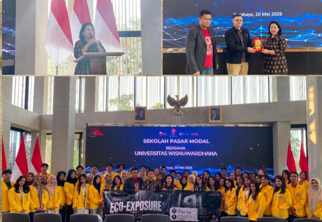 FEB UNIVERSITAS WISNUWARDHANA MALANG PERKUAT LITERASI INVESTASI MAHASISWA MELALUI SEKOLAH PASAR MODAL DI BEI SURABAYA